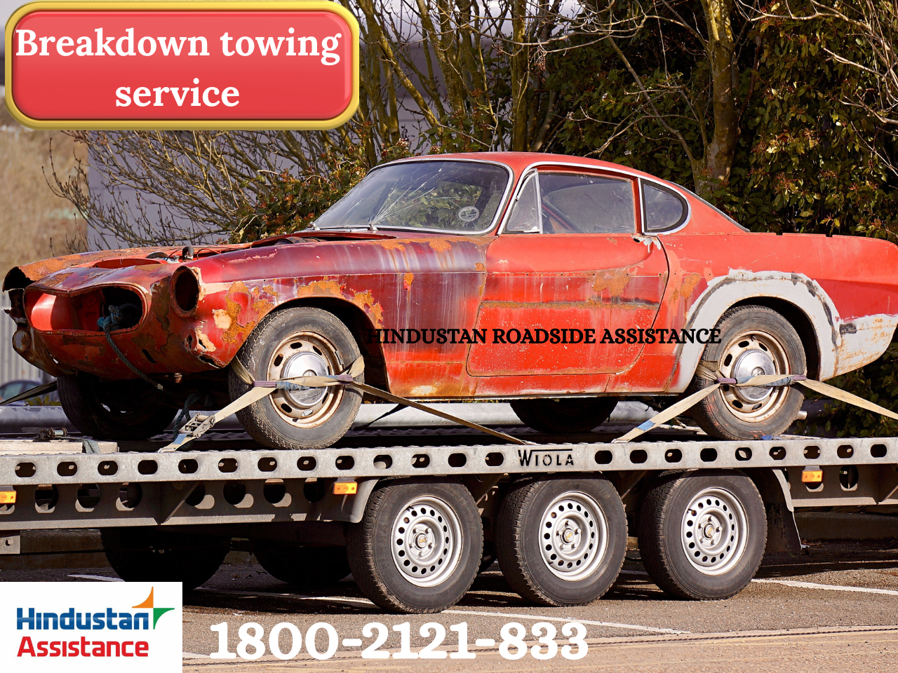 Breakdown Towing Service Near Me in India