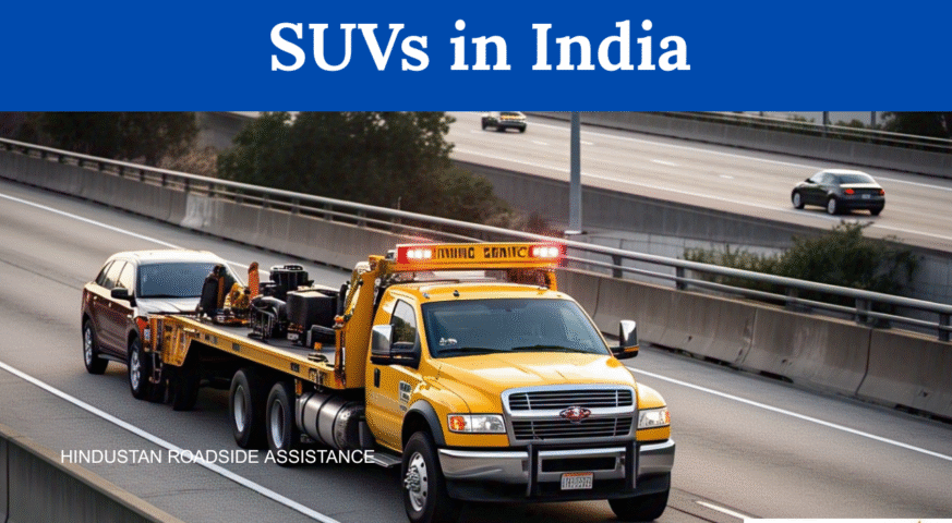 Breakdown towing for SUVs in India