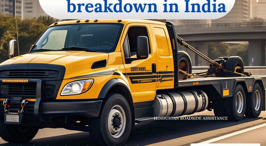 Towing for highway breakdown in India