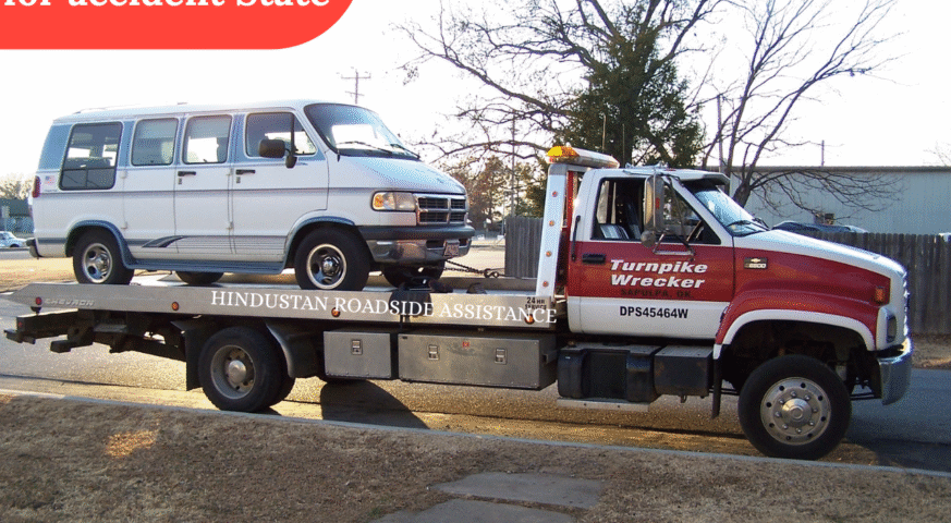 Tow truck for accident State